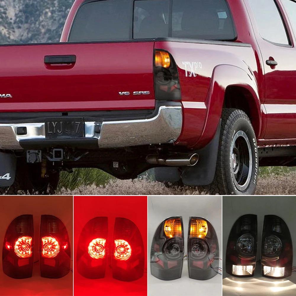 Toyota Tacoma (2005-2015) Светодиодный задний фонарь в сборе с ДХО, стоп-сигналом и указателями поворота