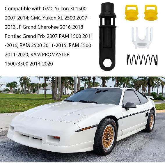 Car Transmission Shifter Cable Linkage Bushing Repair Kit, OEM#52855956AG Gear Shift Cord Bushing Repair Set, Compatible with Avalanche 2009-2013,