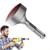 Heavy Duty Hexagonal Handle Drill Bit High Hardness Pile Driving Hammer Head  Orchard Supports