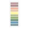 Morandi 60-Color Transparent Sticky Notes - Retro, Self-Adhesive, Compact Index Tabs In Stock