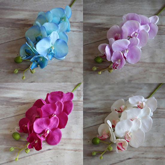 Искусственный букет орхидей-бабочек Фаленопсис Свадебный домашний декор в Риме