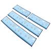 Crib Liner Securely Fixed Anti Collision Heightened High Protection Crib Protector Bumper Pad for