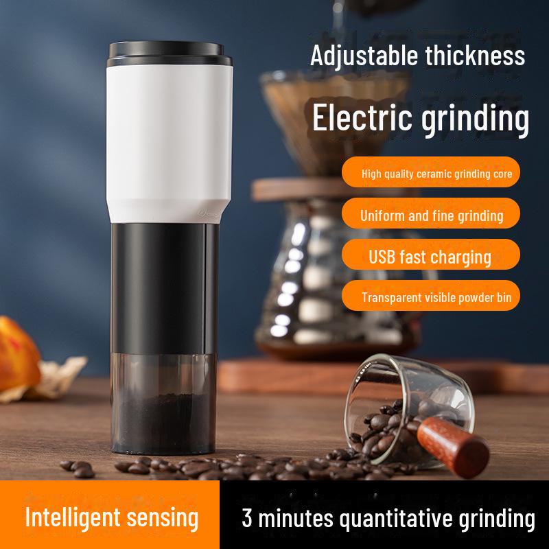 Портативная автоматическая кофемолка из нержавеющей стали