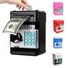 Children's Cartoon Password Box Piggy Bank Atm Safe Cabinet Music Automatic Money Piggy Bank Deposit Machine Toys