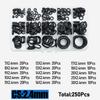up to 3230p NBR O Ring Car Sealing Washer Plumbing Rubber Gasket Black ORing Kit Waterproof Oil-resistant Auto Accessorie O-ring