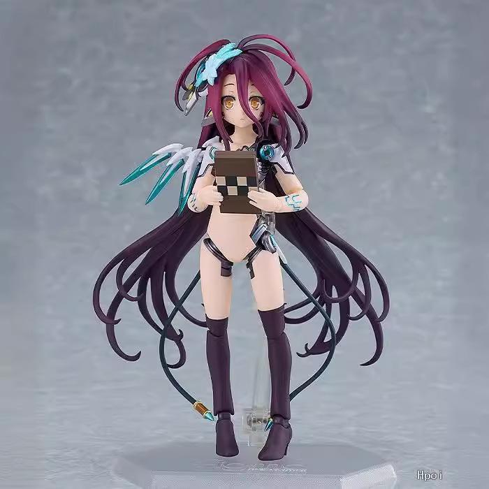 Figma 604 No Game No Life Zero Schwi Сочлененные ПВХ Фигурки Действия Игрушки