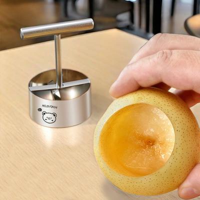 Удалитель косточек из фруктов 304 нержавеющая сталь яблоко груша удалитель сердцевины прочный инструмент для выкапывания сердцевины фруктов кухонная утварь