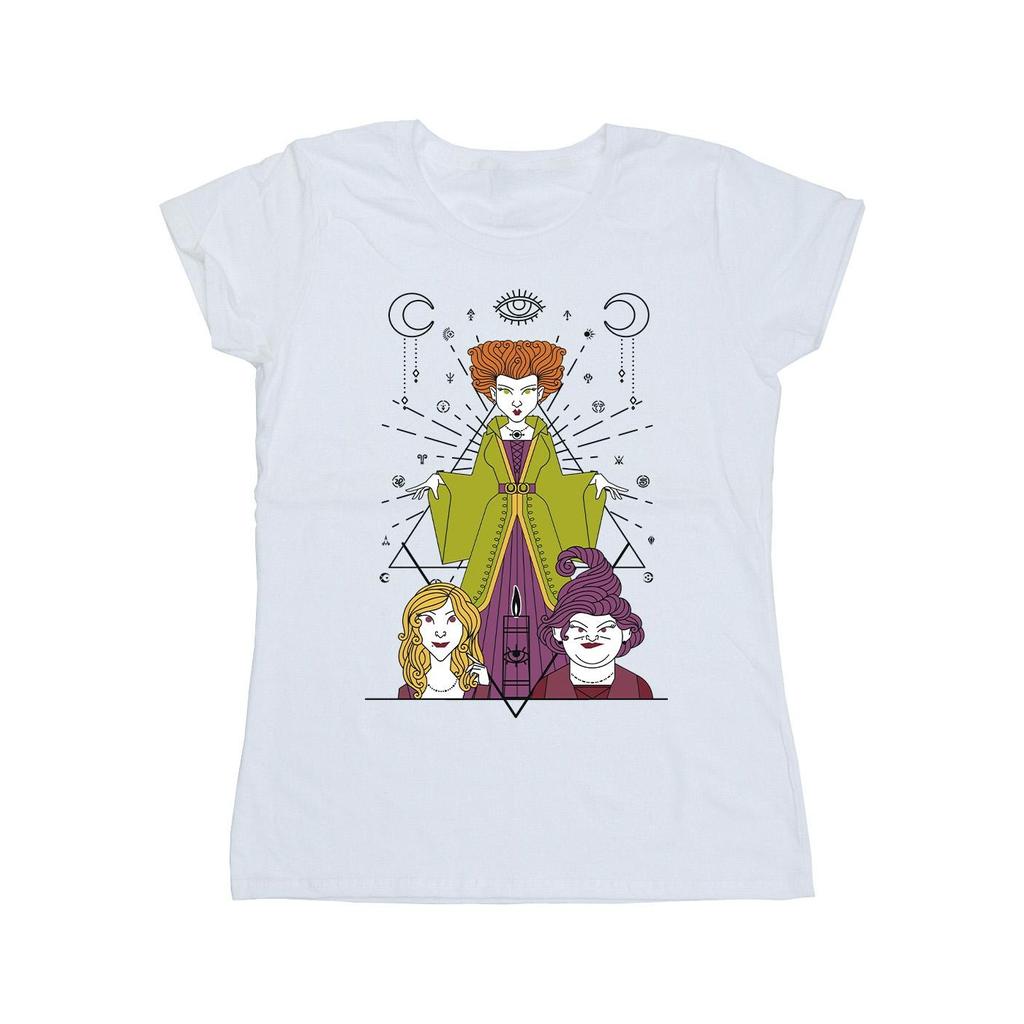 Disney Womens/Ladies Hocus Pocus Candle Cotton T-Shirt