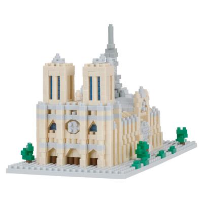 Kawada Nanoblock Собор Парижской Богоматери NBH_205