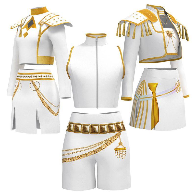 K-Pop Demon-Hunting Girl Group Cosplay Costume Anime Two-Dimensional Stage Performance Costume Milarumi Cosplay Costume