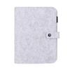 A5 A6 Portable Fashion Office Supplies Stationery Ring Binder Felt Notebook Felt Shell Portable Diary