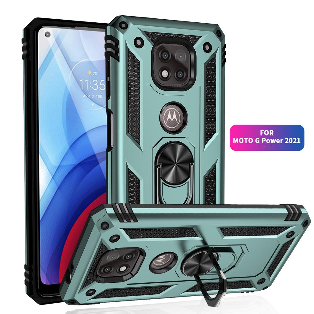Чехол для Moto G Power для телефона Moto G Power 2021, противоударный бронированный прочный военный защитный автомобильный держатель, магнитный чехол