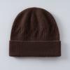 Cashmere autumn and winter new unisex fashion versatile simple warm ear protection cold knitted headhat
