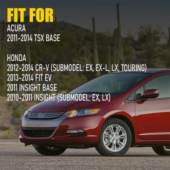 RH Rear Bumper Reflector Red Housing For 2012-14 Honda Fit CR-V Acura TSX Base V