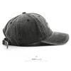 Women's washed letter embroidered baseball cap, outdoor men's travel sun hat