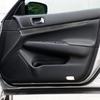 2 шт. Накладка на панель передней двери интерьера из углеродного волокна для Infiniti G37 Sedan