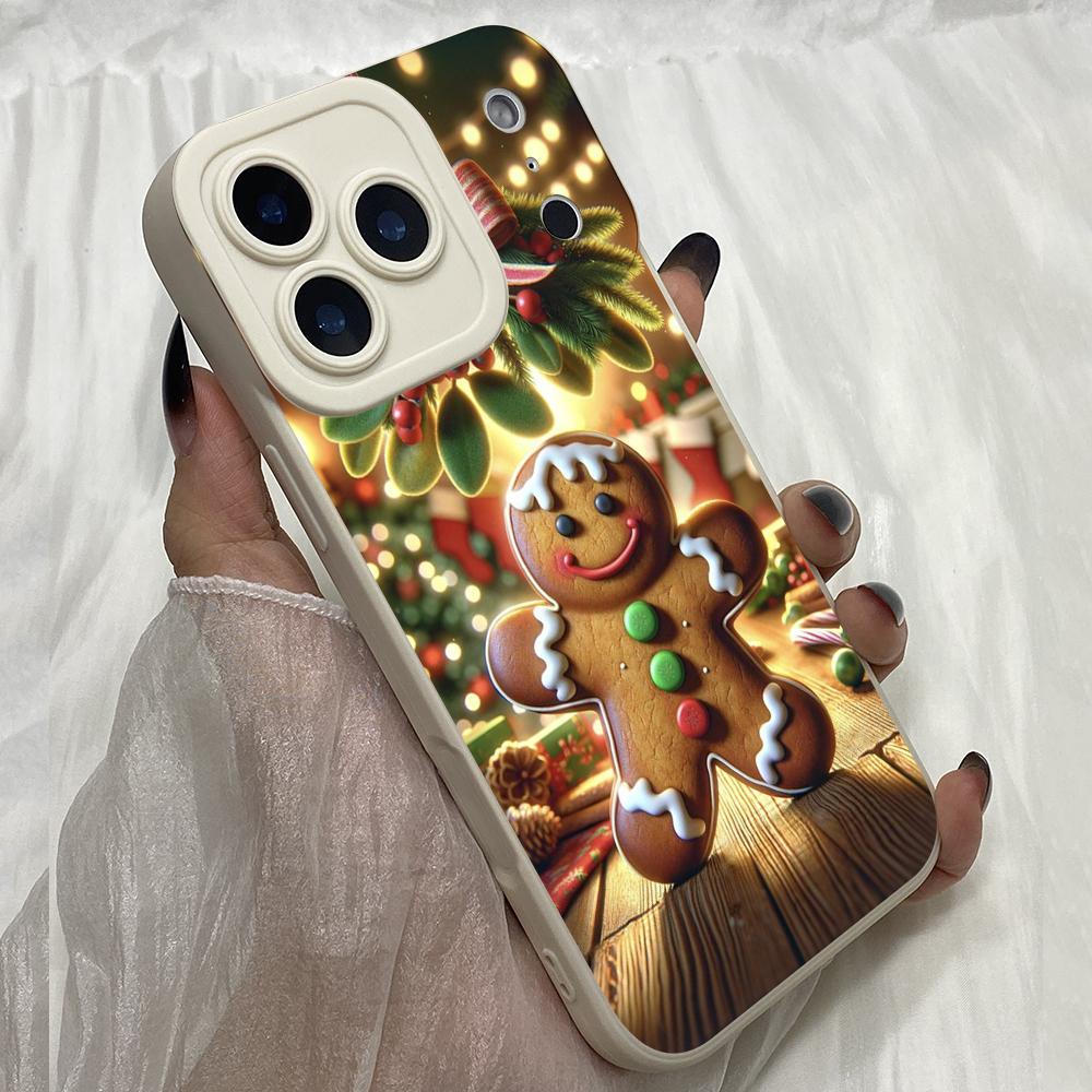 M308 Рождественский Ангел Мягкие Чехлы для Телефонов для iPhone Samsung Galaxy Xiaomi Rdemi Huawei Honor Infinix Realme OPPO Vivo Все Модели TPU Чехол