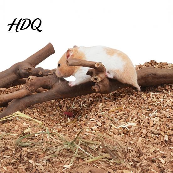 Eco Friendly Pet Toy Natural Grapevine Hamster Toy Climbing Branches Enrichment Interactive Rodent Branch for Small Animal Cage Rat Exploration
