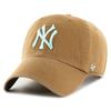 47 Brand Strapback Cap - WORLD SERIES New York Yankees Camel