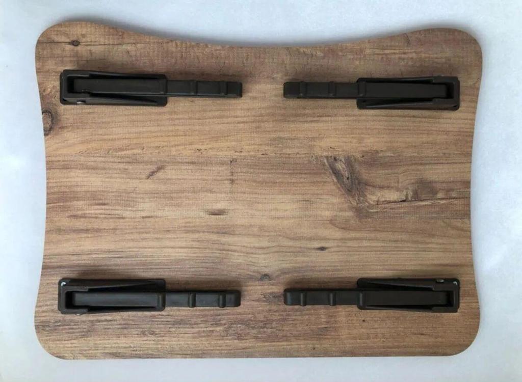 Laptop Stand Study Table with Tablet Phone Holder Breakfast Table Multifunctional Large Size Foldable 60x45