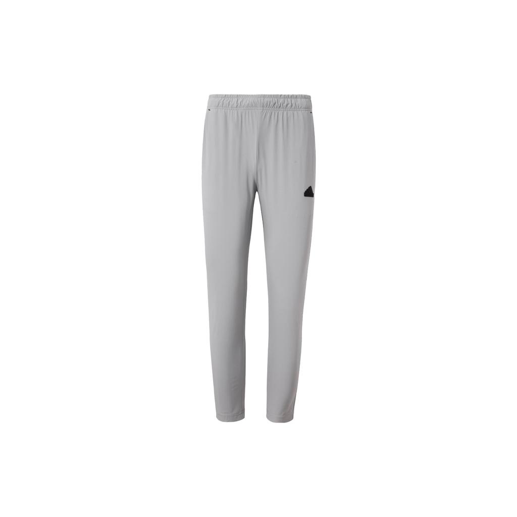 Adidas Ct Knit Pants Solid Straight-Leg Sportswear Men Bottoms Ice-Grey IT4333