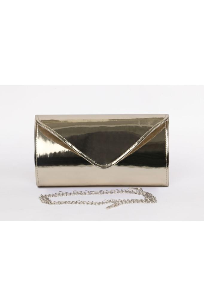 Women's Stylish and Useful Evening Dress Bag Platinum Mirror Evening Dress Bag