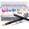 20/24/48Pcs Watercolor Brush Pens Art Markers, Art Supplies Brush Marker Pens Colored Pens Script Paintbrush for Calligraphy