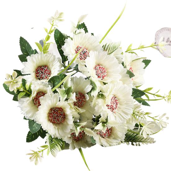 1 букет, искусственный цветок, нежный, без запаха, простой в уходе, защита от падения, широкое применение, имитация растения для вечеринки