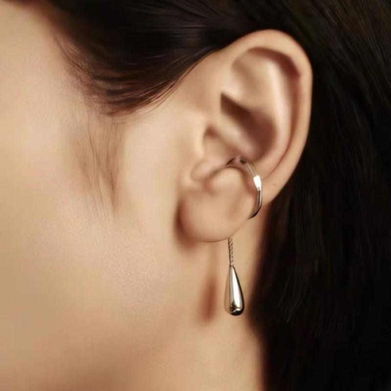 Простая Личность Кисточка Свисающая Подвеска Клипса На Мочку Уха Новая Женственная Изысканная Вечеринка Аксессуары