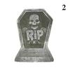 Украшение надгробия из пенопласта для Хэллоуина Дом с привидениями RIP Камень Ужасный реквизит Декор для вечеринки Скелет Надгробие Украшение двора