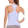 Women's Breathable Lightweight Sleeveless Workout Tank Tops Seamless Racerback Gym Athletic Yoga Shirts