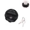 1pc Black Locking Fuel Gas Cap With Two-Key For Jeep For For Wrangler TJ For Grand For Cherokee For Dodge 1997-2000 OEM 82400041