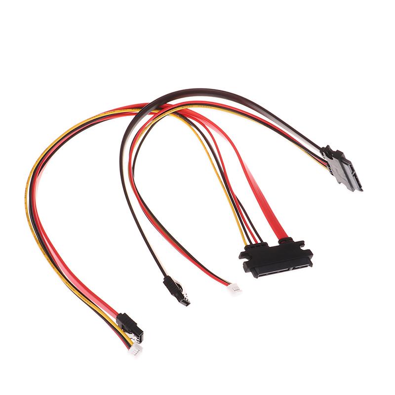 Mini 4P+ Sata Power Supply Cable 15P+7P To Ph2.0 Hhd Optical Drive Data Cable