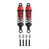2 Pieces Hydraulic Shock Absorbers for RC Car 1/12 1/16 Replacement Upgrade Dampers Set Shocks