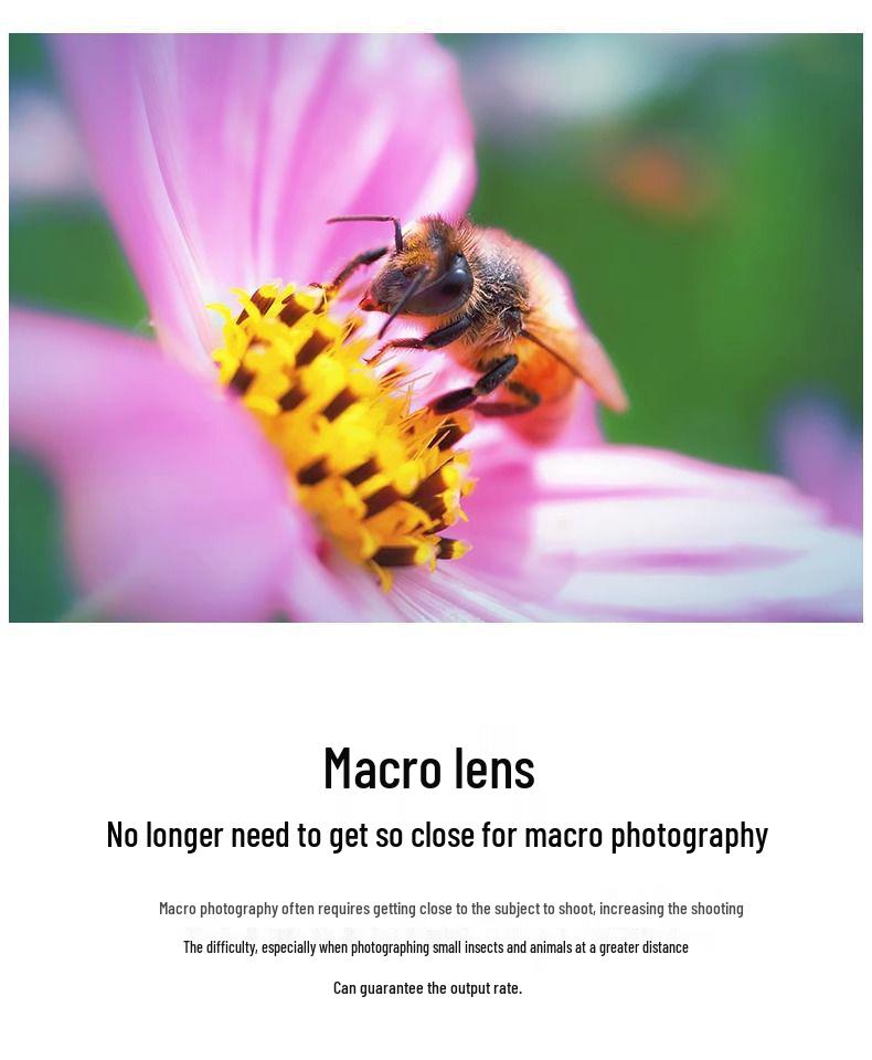 Kase Mobile Macro Lens: High-Definition External Lens for Apple and Huawei