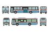 Tomytec The Bus Collection Bus Collection Keihin Express Bus 20th Anniversary Set of 2 Diorama Supplies
