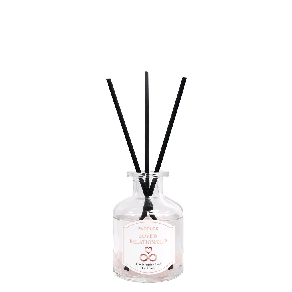 1 шт. 50 мл Безпламенный аромадиффузор для эфирных масел - Аромат для комнаты, Домашний безпламенный благовонный диффузор, Освежитель воздуха для спальни и туалета.