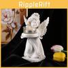 Angel Candle European Holder Resin Sculpture For Housewarming Party Decor Gift
