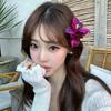 Bohemian Flowers Hair Clips Plastic Hair Accessories New Sweet Barrette  Seaside Vacation
