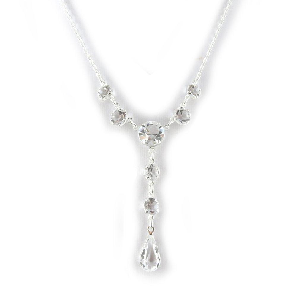 Les Trésors De Lily [K7240] — Белое дизайнерское колье «Sissi».