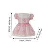 Ceramic Makeup Brush Holder Large Capacity Princess Dress Storage Box  Study Essential
