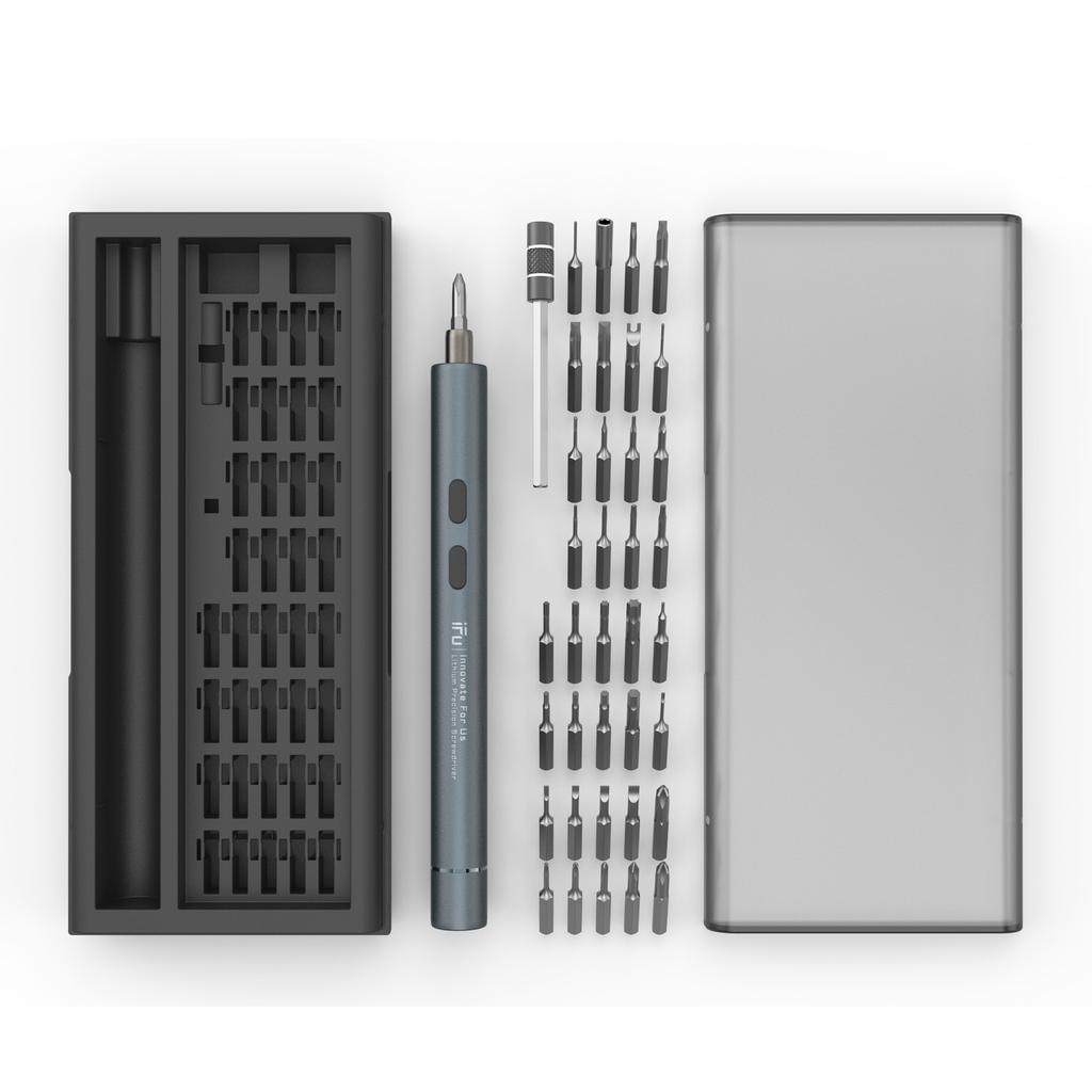 Набор литиевых электрических отверток iFu D2Plus, мини-портативная мощная/ручная отвертка, ремонт бит