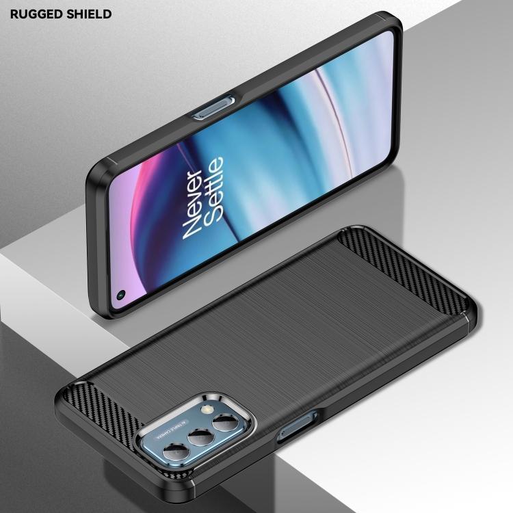 Для Lenovo K14 Чехол для телефона из ТПУ с текстурой под карбон
