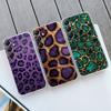 Мягкий прозрачный силиконовый чехол Leopard для Xiaomi Redmi Note 13 14T 15 Samsung A55 A35 S24 FE S25 iPhone Huawei Honor 200 Camera Защитный противоударный чехол