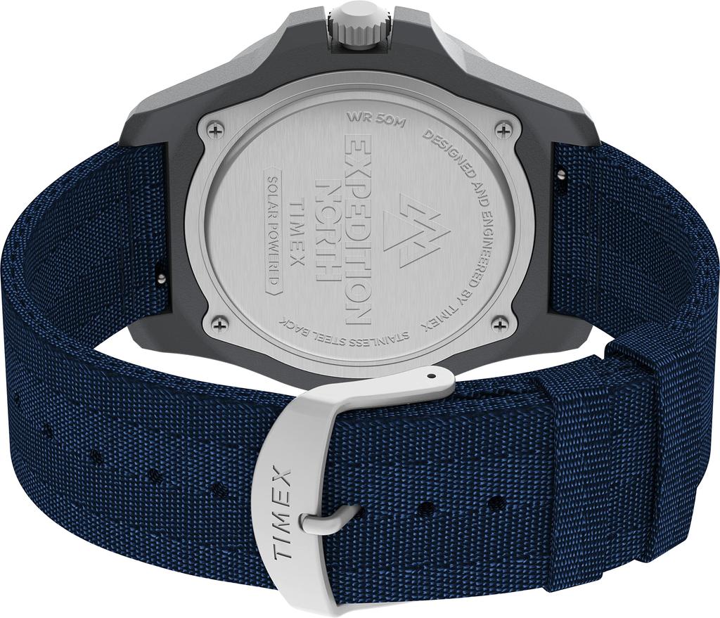 Часы Expedition Ocean Expedition Ocean Blue Dial Ocean Пластик Минеральное стекло Solar 5 ATM Водонепроницаемость 44MM Часы TW2V40300 Синий [TIMEX] Фридайвинг