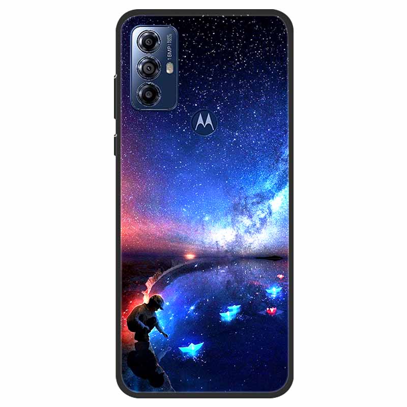 Чехол для Motorola Moto G Play 2023 Мягкий силиконовый задний чехол для Moto G Play 2023 Чехол GPlay 2023 Черная крышка для телефона