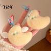 Charming Accessories for Totes Star Moon Plush Pendant, Cute Keychain Charm Adorable Charms Students with Lobster Clasp, Soft Stuffed Pendant