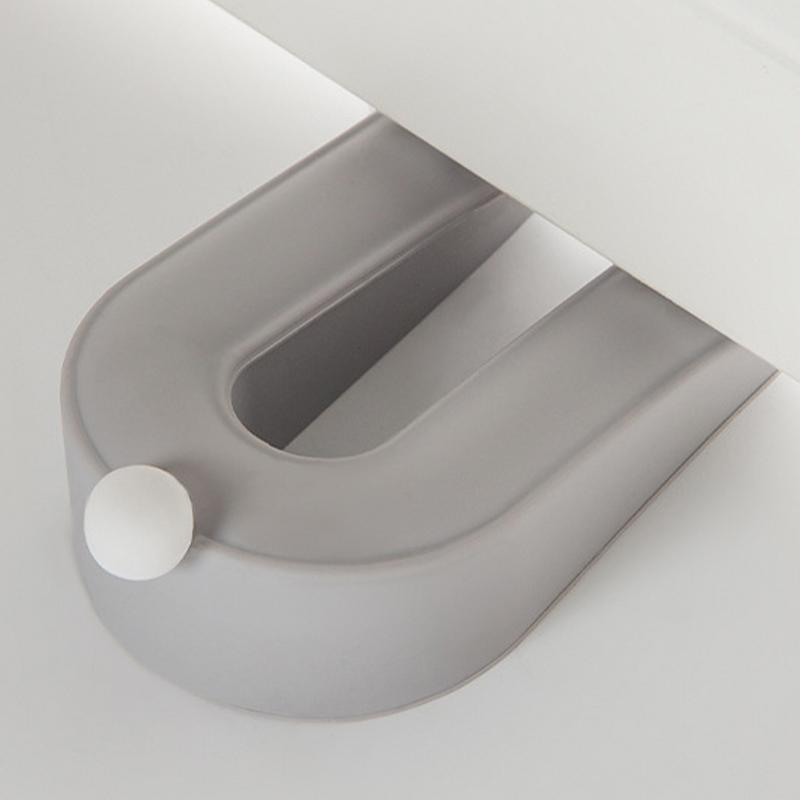 Silicone Door Stop Wedge Non-Slip Sound Dampening Door Catch Stoppers Anti-collision Home Office Door Rear Retainer