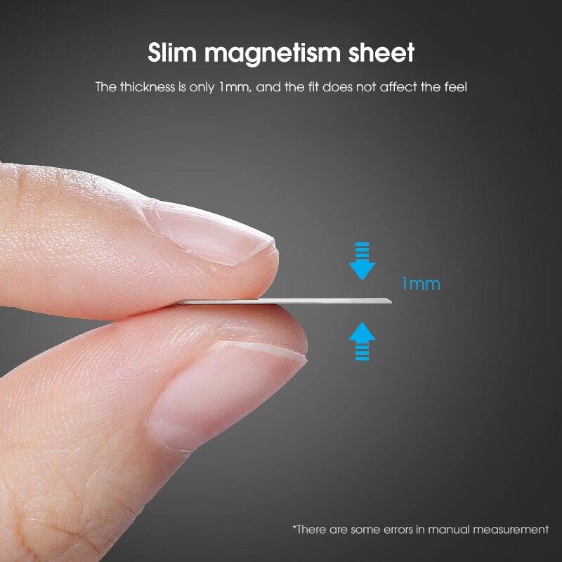 Круглый универсальный магнитный автомобильный держатель для телефона, металлическая пластина, наклейка, ультратонкий железный лист, пластырь для сильной магнитной подставки, пленка