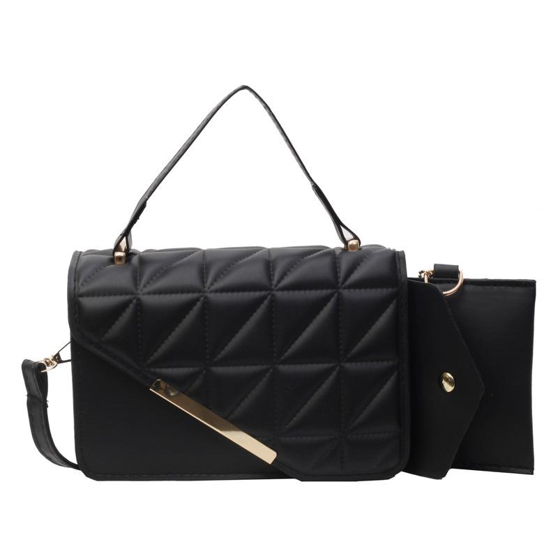 Новая сумка в клетку женская новая модная текстура простая маленькая квадратная сумка зимняя модная портативная сумка-мессенджер